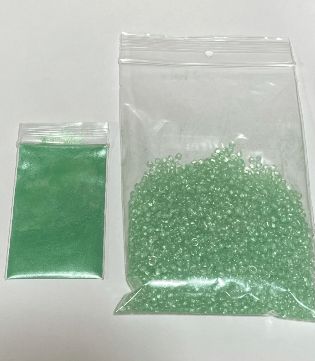 Green with Envy Mica Powder - KMN Scented Aroma Beads
