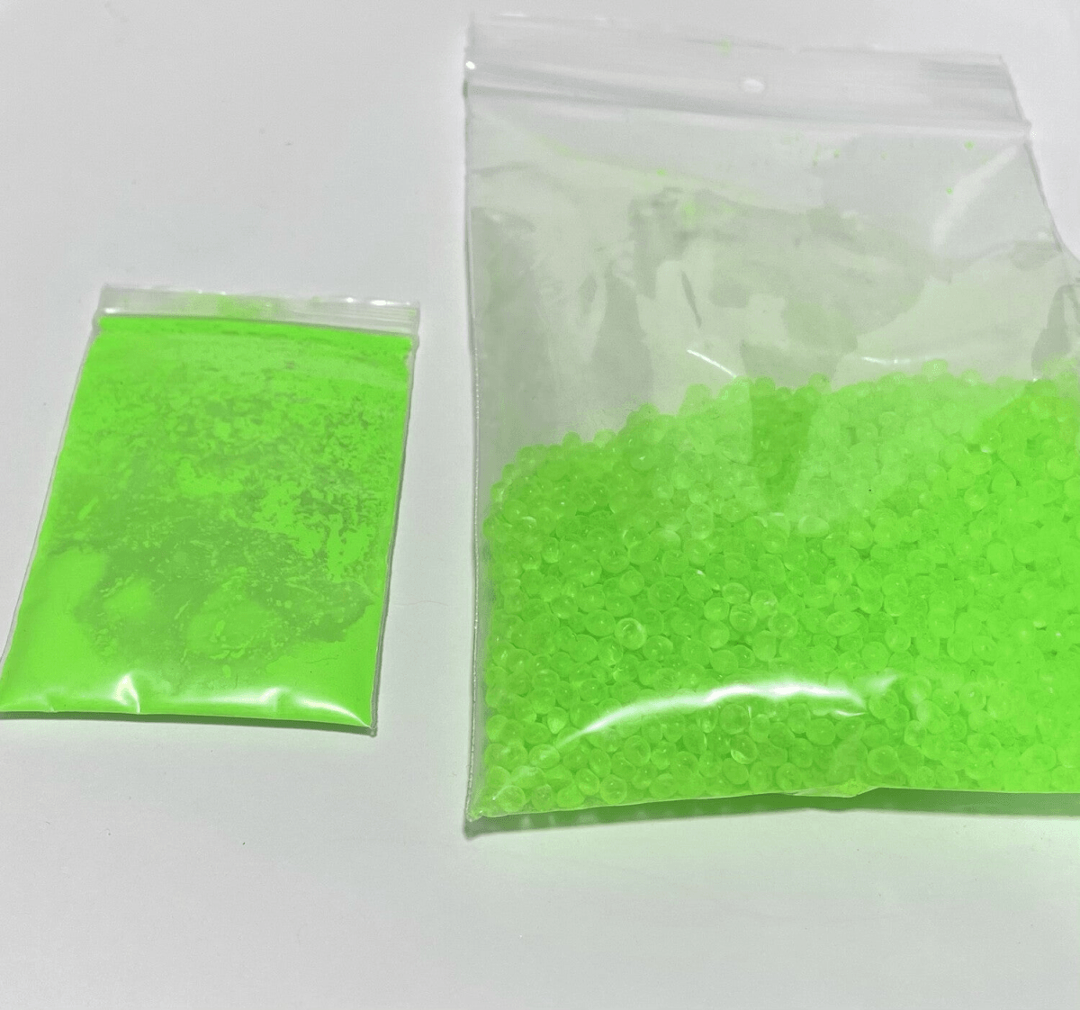 Neon Green Mica Powder - KMN Scented Aroma Beads