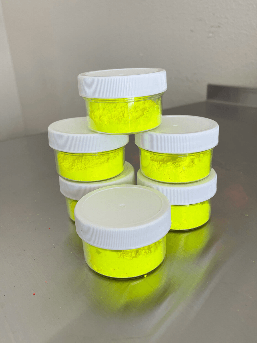 Neon Yellow Mica Powder - KMN Scented Aroma Beads