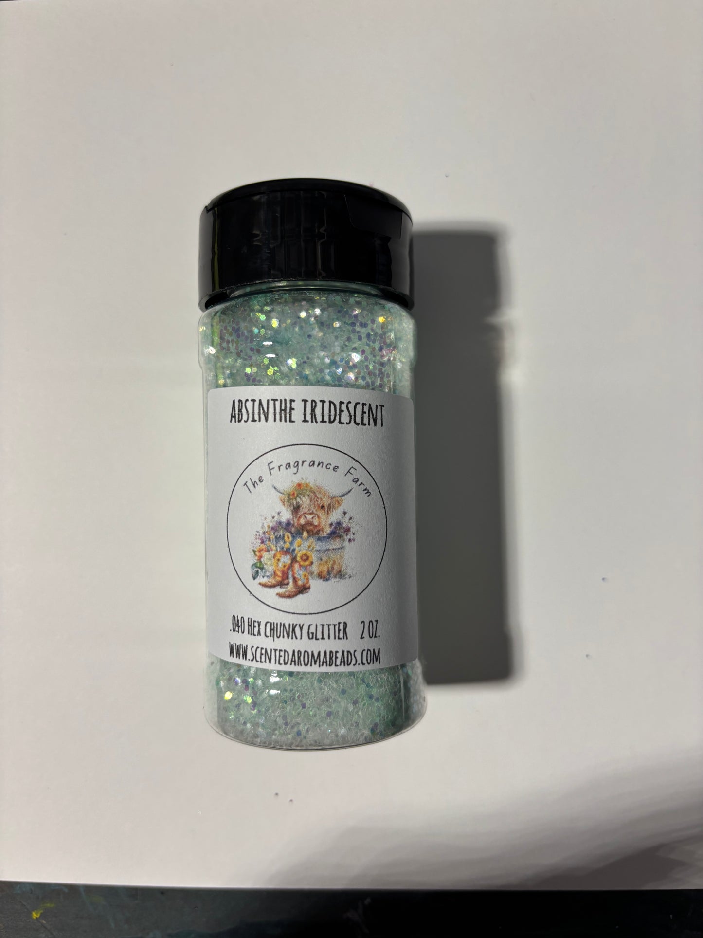 Absinthe Iridescent Chunky Glitter