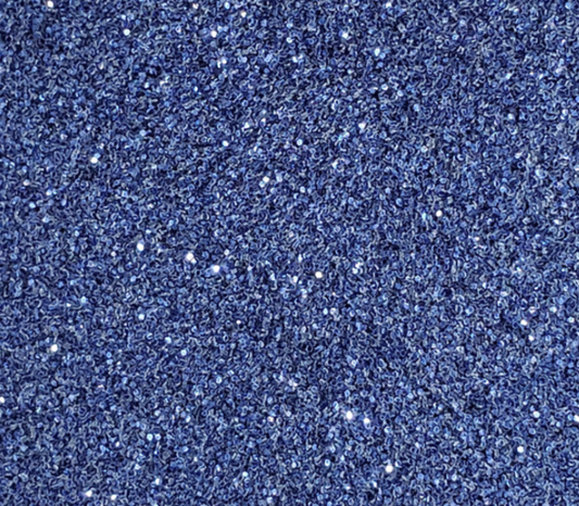 Person Sapphire Blue Fine Glitter