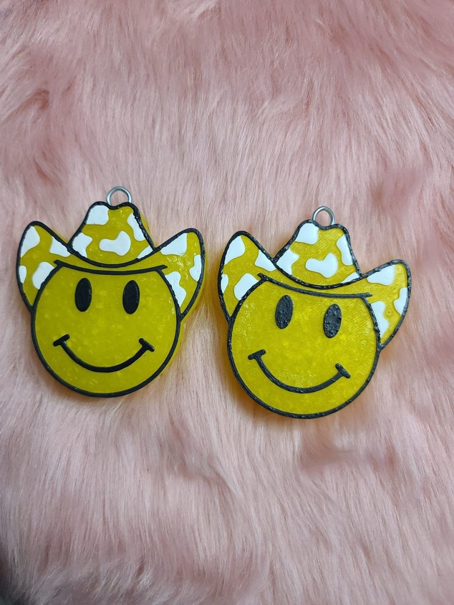 Cowboy Smiley Silicone Mold - KMN Scented Aroma Beads