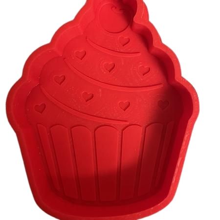 Cupcake with Cherry Silicone Mold - KMN Scented Aroma Beads