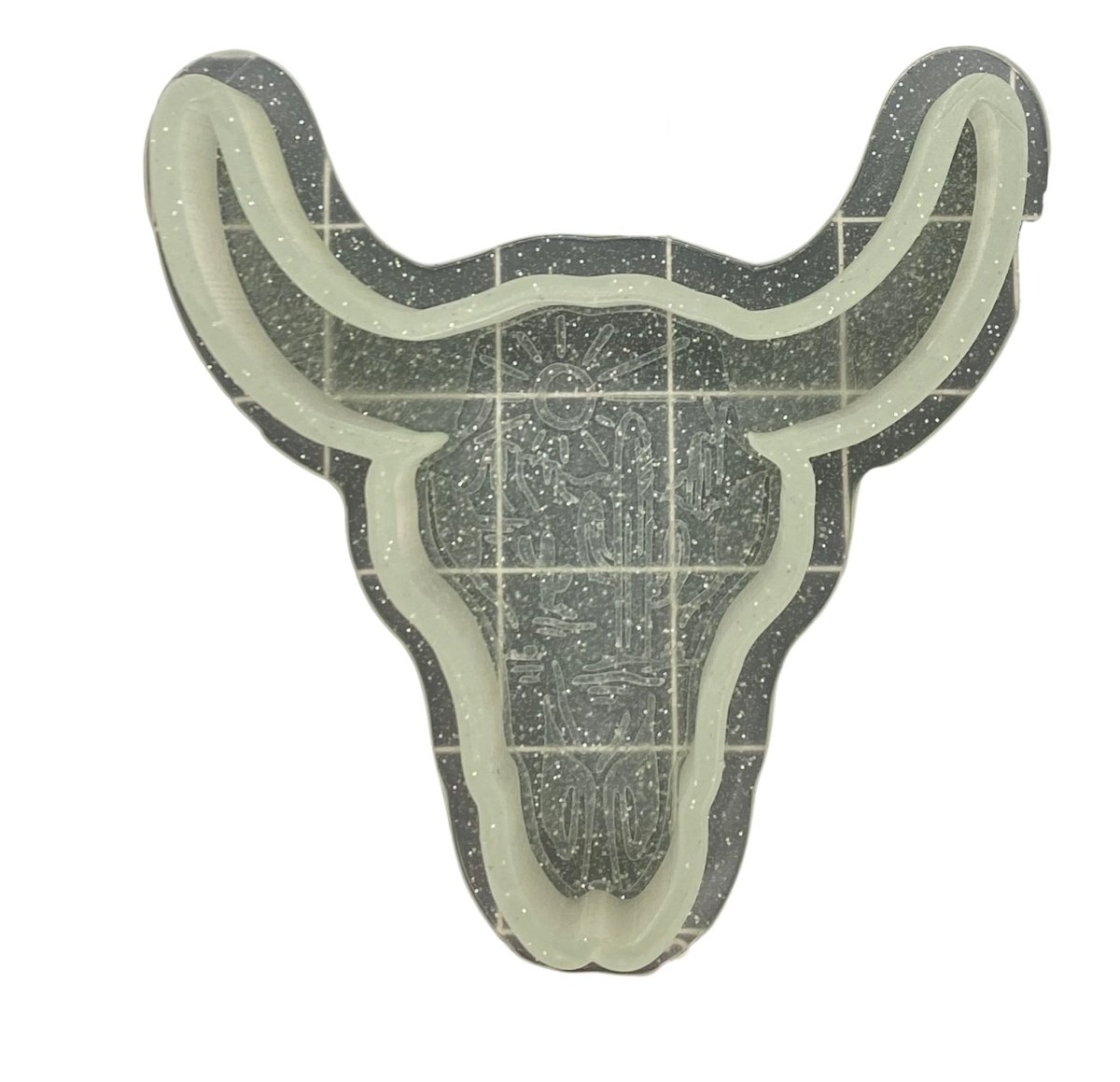 Desert Bull Skull Silicone Mold - KMN Scented Aroma Beads