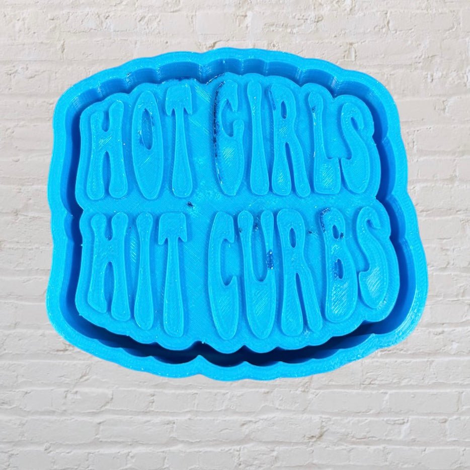 Girls Hit Curbs Silicone Mold - KMN Scented Aroma Beads