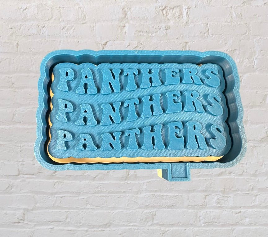 Retro Panthers Mascot Silicone Mold - KMN Scented Aroma Beads