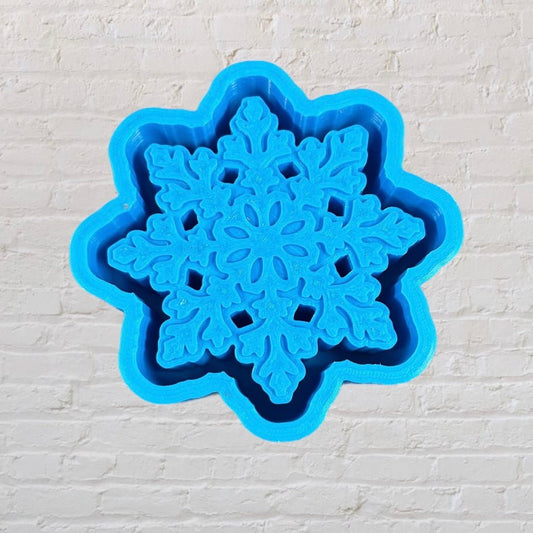 Snowflake Christmas Silicone Mold - KMN Scented Aroma Beads