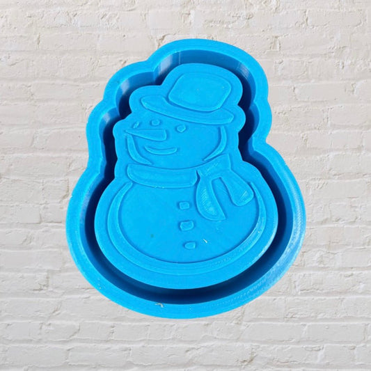 Snowman Christmas Silicone Mold - KMN Scented Aroma Beads